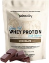 Paleovalley 100% Grassfed Wei Proteïne Poeder met Colostrum, 13g Proteïne, Chocolade, Spieropbouw, Immuun Ondersteuning, Gut Health