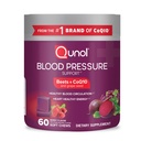 Qunol bieten Kauwen voor bloeddruk ondersteuning, 3 in 1 bieten + CoQ10 + druivenzaad Extract, Ondersteunt gezonde bloedcirculatie en hart gezonde energie, 60 Kauwen