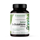 EMERALD LABS Setria L-Glutathione - Krachtig Glutathionsupplement - Biedt lever- en immuniteitssteun* - Glutenvrije - 30 plantaardige capsules