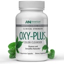 American Nutriceuticals - Oxy-Plus - Colon Cleanse Detox for Relief - Reduces Heavy Metal -Constipation Relief for Women, Men, Adults - Fast Acting , No Gas/ Bloating - 75 Capsules (3-4 Week Supply)