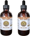 Holy Basil Liquid Extract, Organic Holy Basil (Ocimum tenuiflorum) Tinctuur Supplement 2x4 oz