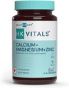 Organic Touch Calcium Magnesium & Zink Tablets with Vitamine D3, Calcium Supplement for Women and Men, for Bone Health & Joint Support, 60 Calcium Tablets