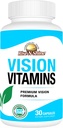 Vision Vitaminen Formule met Luteïne, Vitamine A, Taurine, Zink, Turmeric Root en meer te ondersteunen Vision 30 Tellen
