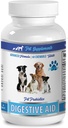 hond traktaties voor slechte adem - DOG DIGESTIVE AID PROBIOTICA - NATUURLIJKE AANPAK - OPLOSSING TOT BAD BREEKT EN GAS - COUNTER DIARRHEA - hond probiotica pakketten - 1 fles (60 Treats)