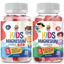 SUNNY SAM Magnesium Gummies for Kids - 100mg and Magnesium Gummies for Kids 500mg. Magnesium Kauwen - Magnesium Citrate Kauwbare Supplement voor Mood & Muscle Support