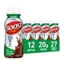 BOOST High Protein Ready to Drink Balanced Nutritional Drink, Rich Chocolate, 8 FL OZ (pack van 12)
