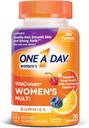 One A Day Vrouwen VitaCraves Multivitamine Gummies, Supplement met vitamine A, vitamine C, vitamine D, vitamine E en zink voor Immune Health Support*, Calcium & meer, 70 tellingen