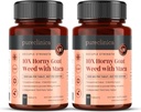 10X Horny Goat Weed Extract (3750mg) Maca Extract (2500mg) x 360 tabletten (2 flessen van 180) - 1 jaar Levering
