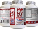 I love MY PETS LLC Hondenoog Supplement - Hondenoog Gezondheid Complex - Premium Formule - Vet Aanbevolen - Honden Lutein - 1 Fles (60 Treats)