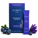 Foria Mellö Magnesium Powder Supplement - Magnesium Glycinate Sleep Support Powder with L-Theanine & GABA - Calming Drink Mix for Deep Sleep, Relaxation & Stress Support - Lavenderberry, 10 Pack