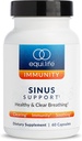 Equilife Sinus Support Supplement met Berberine, NAC, Licorice Root, en antioxidant rijke kruidenmix, plantaardige formule voor seizoensbalans, Glutenvrij, soja & zuivelvrij, 20 porties