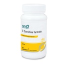 Klaire Labs SFI Health L-Carnitinetartraat - 500 mg Aminozuur, gestabiliseerd L-Carnitine - Geen synthetische D-Carnitine (60 capsules)