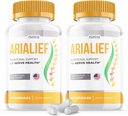(2 Pack) Arialief Capsules Sciatica - Officiële Formule - Arialief Vitaminesupplement Geavanceerde sterkte Formule, Arialief Capsules Voedingsondersteuning Maximale sterkte Totale wellness (120 capsules)