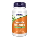 NOW Foods Supplementen, Female BalanceTM met Wild Yam, Vitex, Dong Quai, GLA, Vitamine B-6 en Folaat, 90 Capsules
