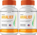 Arialief Hersensupplementen voor Geheugen en Focus Capsules, Aria LIEF Advanced Formula Brain Health Support Pillen Maximale sterkte Nootropics Arialief Alle Natuurlijke Ondersteuning Pillen Reviews (2 Pack)