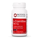 PROTOCOL VOOR LIFE BALANS L-Carnitine 500mg - Cell Energy Metabolisme - Oefeningprestaties, herstel - 60 Veg Caps