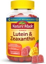 Nature Made Lutein & Zeaxanthine Gummies, Eye and Brain Supplement, 40 Vegan Gummies, 20 Day Supply