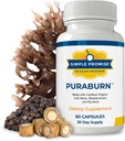 Simple Promise PuraBurnTM - Herbal Wellness Supplement met biologische Irish Sea Moss, Bladderwrack & Burdock Root - Ondersteunt Digestieve Gezondheid en Nutriënt Absorptie - 60 capsules