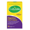 Culturelle Dagelijkse Probiotische Capsules voor mannen en vrouwen, meest klinisch bestudeerde Probiotische stam, Digestieve & Gut Health, Ondersteunt Occasional diarree, Gas & Bloating, 1 maand levering, 30 CT