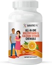 BariatricPal "ALL-IN-ONE" Kauwbare multivitamine met calciumcitraat & ijzer - oranje (CLEARANCE: Beste tegen 30 juni 2025)
