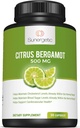 Sunergetic Bergamot Capsules geformuleerd met biologisch Bergamot Extract