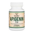 Apigenin Supplement - 50mg per Capsule, 120 Count (Powerful Bioflavonoid Found in Chamomile Tea for Relaxation, Sleep, and Mood) Senolytic Flavonols for Aging (Gluten Free) by Double Wood