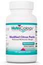Nutricology Modified Citrus pectine Supplement for Gut Support - Gemodificeerde Citrus pectine Capsules for Men & Women, Hypoallergeen, Glutenvrij, Verminderd Moleculaire Gewicht - 120 Vegetarische Capsules