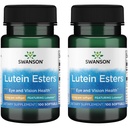 Swanson Lutein Esters - Met Lutemax 6 mg 100 Sgels (2 Pack)