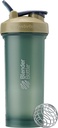 BlenderBattle Classic V2 Shaker Bottle Perfect voor eiwitshakes en pre-workout, 4-Once, Full Color Tan