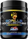 Gorilla-modus Lightning Pre-Workout - Extreme energie · Laser Focus · Krachtige pompen · Peak Performance - 550mg Cafeïne, 13500mg L-tyrosine, Alpha-GPC