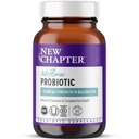 New Chapter All-Flora Probiotic for Advanced Digestion & Complete Gut Health with Prebiotics + Postbiotics, Clinical-Strength Strains, 100% Vegetarian, Non-GMO, Shelf Stable - 60 ct (2 Month Supply)