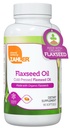 Zahler Biologische Vlaszaadolie - 1000mg Softgels - Biologische Omega 3 ALA Supplement - Kosher Glutenvrije Vegetarisch Vlaszaad (90 Tel.)