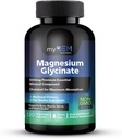 Magnesium Glycinate, 500mg Premium Essential Mineral Compound, chelated for Maxium Absorbtion, Supports Bone, Muscle, Nerve, and Heart Health (60 Servings)