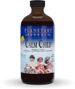 Planetary Herbals Calm Child Herbal Syrup - Includes Soothing Botanicals Chamomile, Lemon Balm, Catnip & More - 8oz
