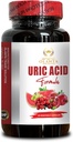 URIC Acid Support - Organic Uric Acid Supplement with Tart Cherry Extract, Joint Support, Uric Acid Vitamines for Men and Women - 1 Bottle 60 Capsules