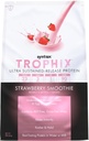 Syntrax Nutrition Trophix, Ultra Sustained-Release Protein Powder Blend, Aardbei Smoothie, 2 lbs.