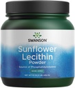 Swanson Sunflower Lecithin Brain Health Nervous System Support Non-GMO Soy-Free Vegetarian 16 oz (1lb) 454 Gram Powder