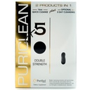 Puriclean X5 Complete Body Cleanser 2 in 1 Detox - Double Strength Cleansing Support - 5-Day Detoxifying to Flush Out Toxins- 20 Capsules + 1 Fast Softgel (2 Pack)