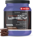 Ultimate Nutrition Prostar Whey Protein Powder Isolaat, Chocolade - Low Carb, High Protein Powder Shake for Muscle Gain & Recovery - Low Sodium, Low-Fat & Keto Friendly - 1 lb Tub