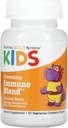 California Gold Nutrition Kauwbare Immune Blend met vitamine A, vitamine C, vitamine E en zink voor kinderen, natuurlijke tropische bessen, 90 vegetarische tabletten