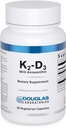 Douglas Laboratories K2-D3 with Astaxanthine - Antioxidant Support for Bones, Immune Function & Vascular Health* - with Menachinon-7 & D Vitamin - 30 Vegetarian Capsules