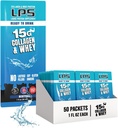 LPS Liquid Collageen & Wei Protein Supplement - Non-GMO Drink, Sugar-Free - bevordert gezonde huid en haar voor mannen en vrouwen, Neutraal, Single Serve (50 Packets)