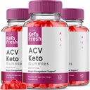 rize labs - Keto Fresh ACV Gummies voor gevorderd gewichtsverlies, Gummies om energieniveaus te verhogen, gebruikt om slaap te verbeteren en voorkomt vermoeidheid (180 Gummies)