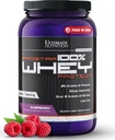 Ultimate Nutrition Prostar Whey Protein Powder Isolaat, Raspberry - Low Carb, High Protein Powder Shake for Muscle Gain & Recovery - Low Sodium, Low-Fat & Keto Friendly - 2 lbs Tub