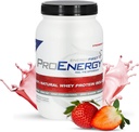 EnergieEnergyFirst Grass-Fed Strawberry Wei Protein Isolaat (2lb), High-Protein Shake for Meal Replacement & Recovery, Non-GMO, Gluten-Free, 37 Servers
