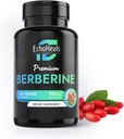 Berberine supplement - Natural Plant Based met Ceylon Cinnamon, Kurkuma, Piperine, Vitaminen B6, C, D - Vegan-Friendly - 60 plantaardige caps, 900mg.