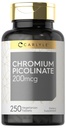 Carlyle Chroom Picolinate 200mcg 