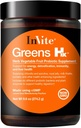 Invite Health Greens Hx® - Ondersteunt Energie, Ontgifting, Immuniteit en Lever Gezondheid - Bevat Fruit en Plantaardige Extracten, Plant-Based Enzymes, Non-Dairy Probiotic Blend - 30 Servers (2-Pack)