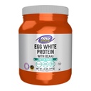 NOW Foods Sports Nutrition, Egg White Protein, 16 g met BCAA's, Ongearomatiseerd Poeder, 1,2-pond