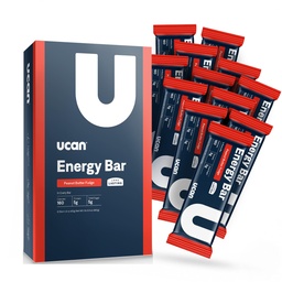 UCAN Energy Snack Bars, Peanut Butter Fudge, All Natural, Low Sugar, Non-GMO, Glutenvrij, Keto-vriendelijk (12 Pack, 1.4 Ounces)
